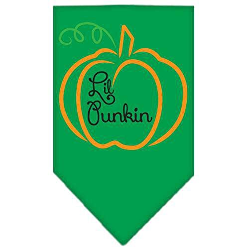 Halloween Pet and Dog Bandana Screen Printed, "Lil Punkin" Light Pink Large