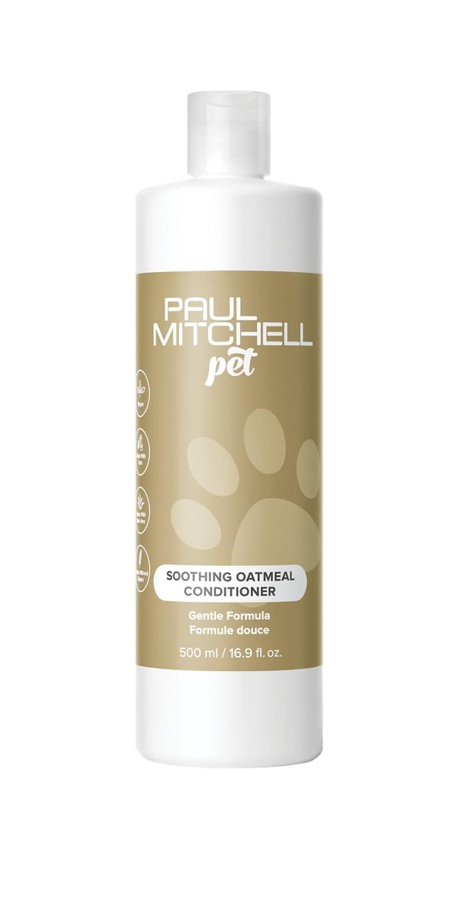 Paul Mitchell Pet Soothing Oatmeal Conditioner, Gentle Formula, 16.9 fl. oz.