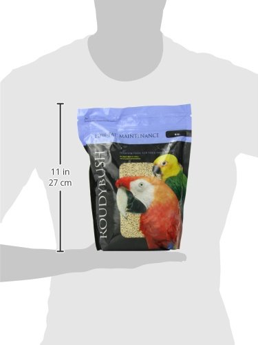 RoudyBush Low Fat Bird Food Mini 44-Ounce, Natural, Model 244MILF, 2.75 lb Pack