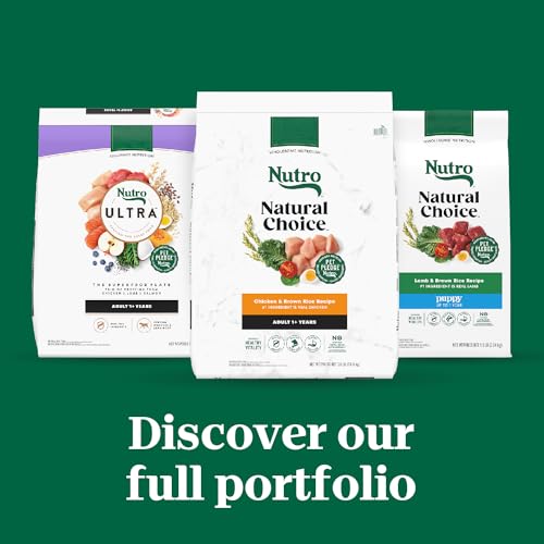 Nutro Natural Choice Small Bites Adult Dry Dog Food, Salmon & Brown Rice Recipe, 28 lb. Bag
