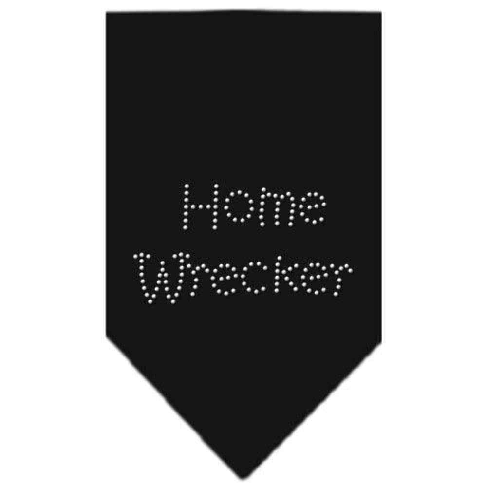 Mirage Pet Products Home Wrecker Rhinestone Bandana, Small, Purple