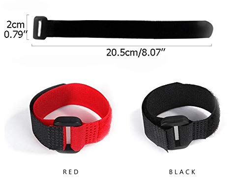 N-A Upgrade Anti Crow Rooster Collar, Noise-Free Nylon Neckband, 6 Pieces, Multicolor