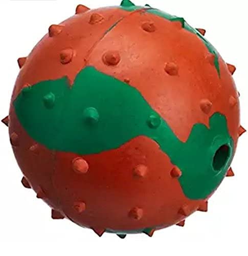 Woofy Hard Dog Ball Toy For Dogs Cats Kitten Puppy For (Color May Very)