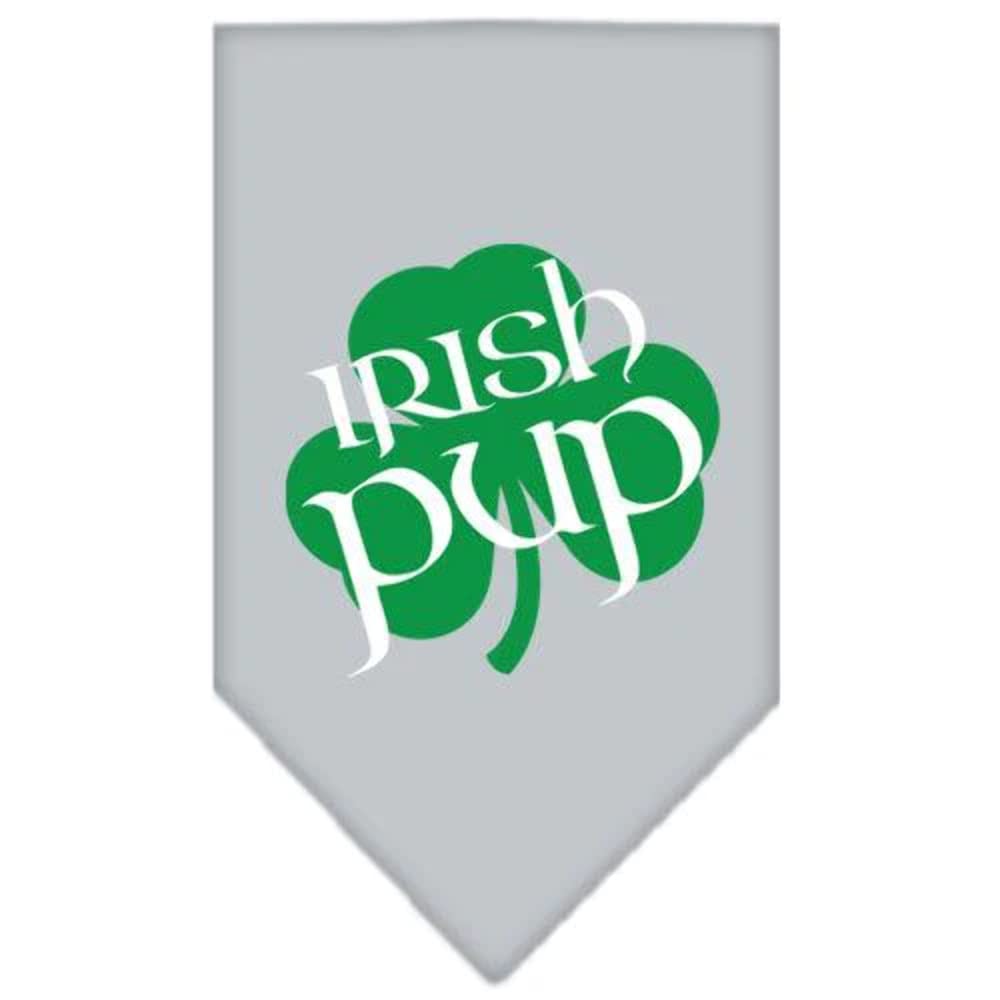 Mirage Pet Products Irish Pup Screen Print Bandana, Small, Cocoa
