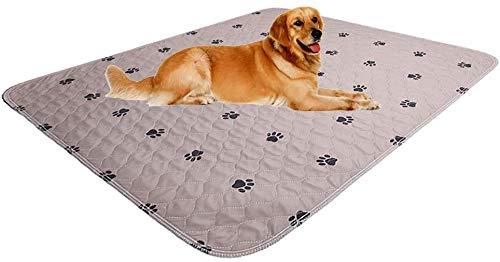 Sincopet Washable Dog Pee Pads With Puppy Grooming Gloves,Puppy Pads,Reusable Pet Training Pads,Large Dog Pee Pad,Waterproof Pet
