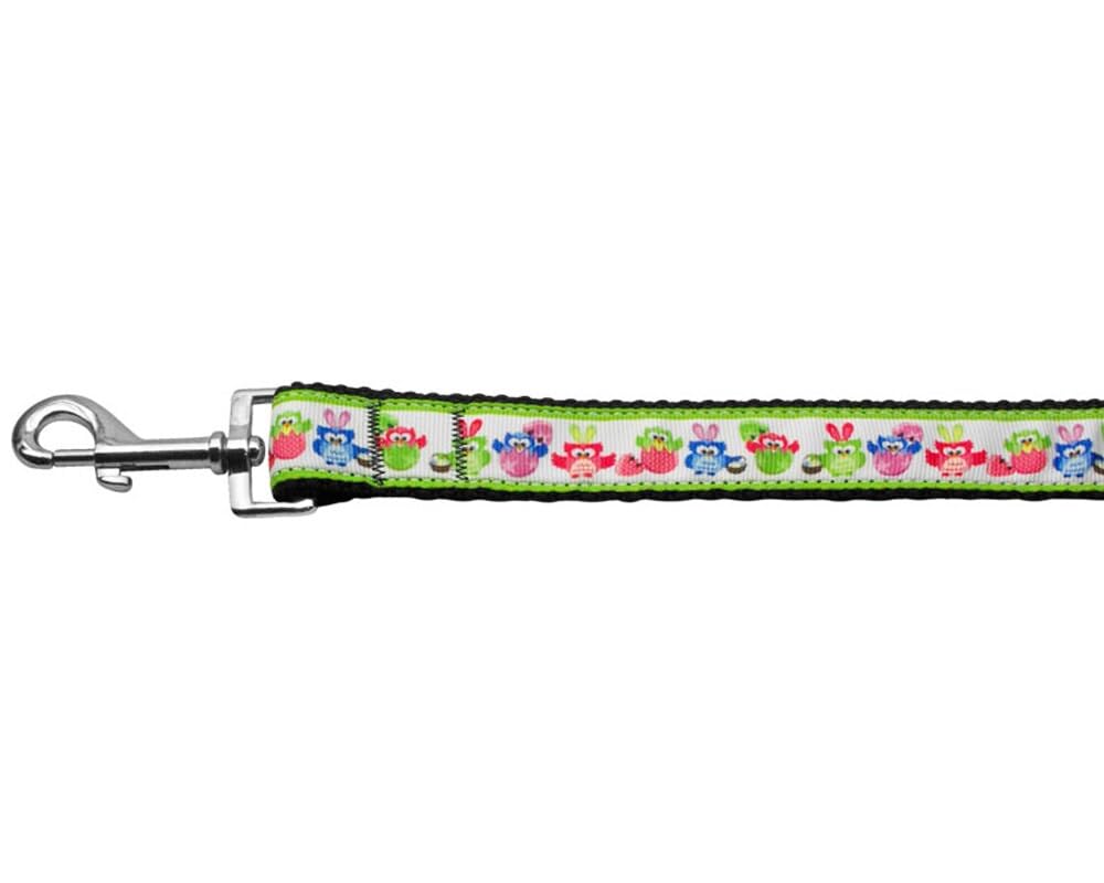 Pet Dog & Cat Nylon Collar or Leash, "Easter Birdies" 5/8" w x 6 ft. leash