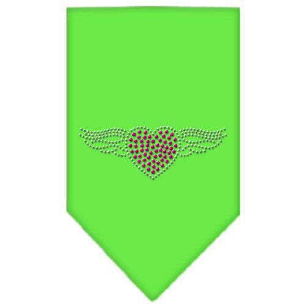 Mirage Pet Products Aviator Rhinestone Bandana, Small, White