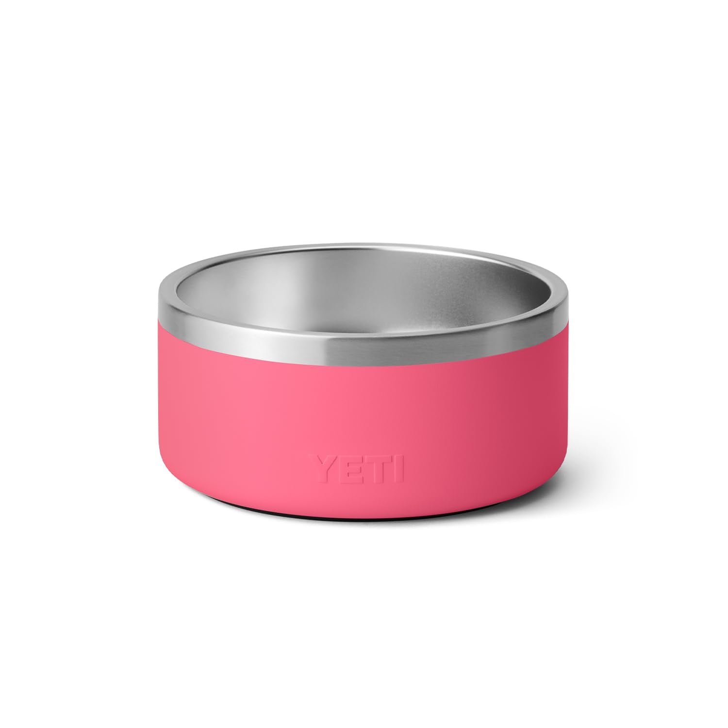 Yeti Boomer 4, Stainless Steel, Non-Slip Dog Bowl, Holds 32 Ounces, Tropical Pink