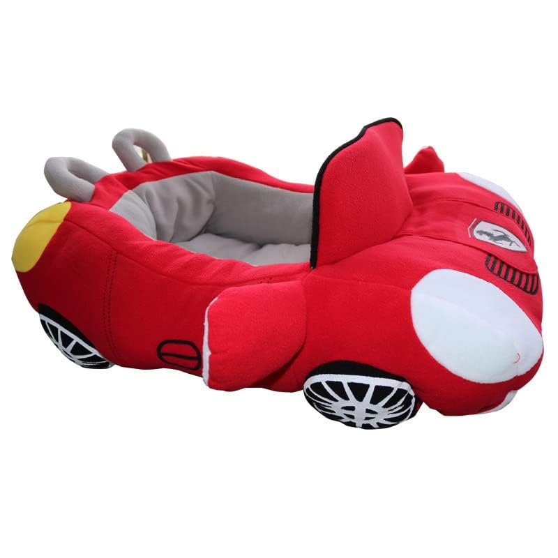 Badass Sharks Cool Pet Puppy Pet Dog Cat Bed Car Shape Luxury Dog Cat Bed Pet House Teddy Warm Sofa Puppy Nest Cushion Kitten Winter Fashion Padded Kennel With Mat 70X50Cm