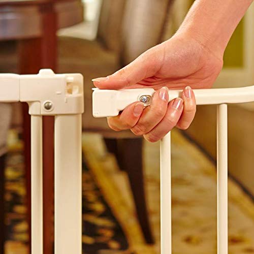Toddleroo by North States - Deluxe D  cor Safety Gate: Extra Wide Baby Gate - Adjustable 38.3 to 72 Inches Wide - 30 Inches Tall