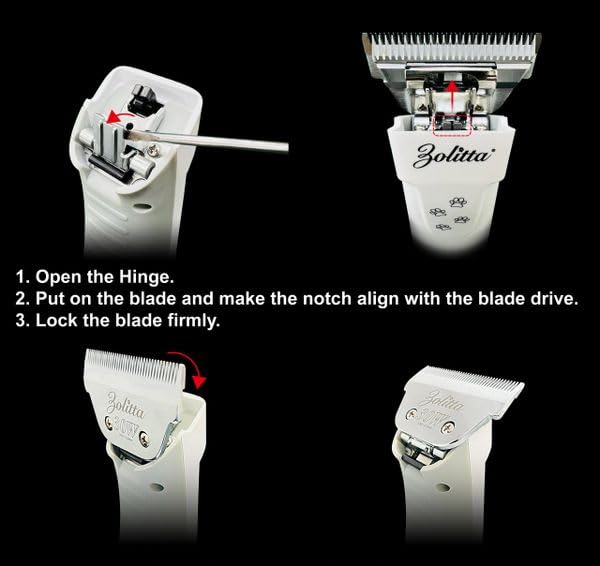 Zolitta 4Fw Premium Professional Pet Dog Grooming Wide Clipper Blade, Grooming Clipper Blade, Grooming Wide Blade, A5 Type Blade