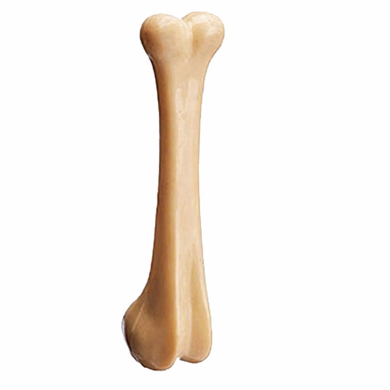 Bohobark Hard Chew Bone Toy For Dogs | Heavy Duty Dog Toy For Aggressive Chewers | Durable Teething & Dental Chew Bone (9 Inch)