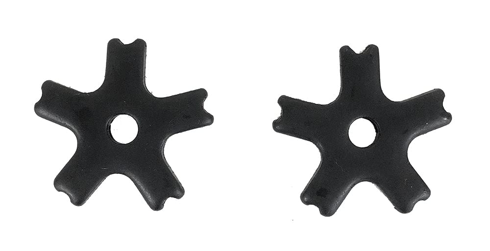 Aj Tack Spur Rowels Black 1 1/4' X 5 Pt