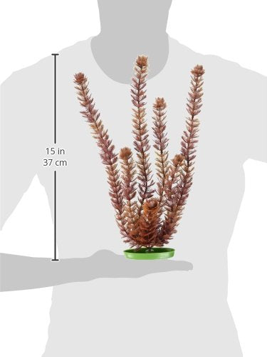 Marina Aquascaper Fish Tank Decorations, Foxtail Plant, 15-Inch