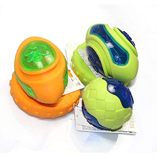 Pet Believe Dog Ball Large Size Squeaky Toy Light Toy Rugby Ball Large Size Squeaky Pet Led Light Toy Color May Vary  1 Pcs.