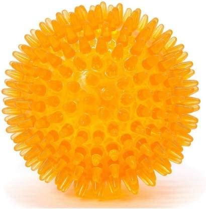 Woofy Dog Ball Tpr Material Chew Orange Ball Rubber Ball For Dog (Large Size)