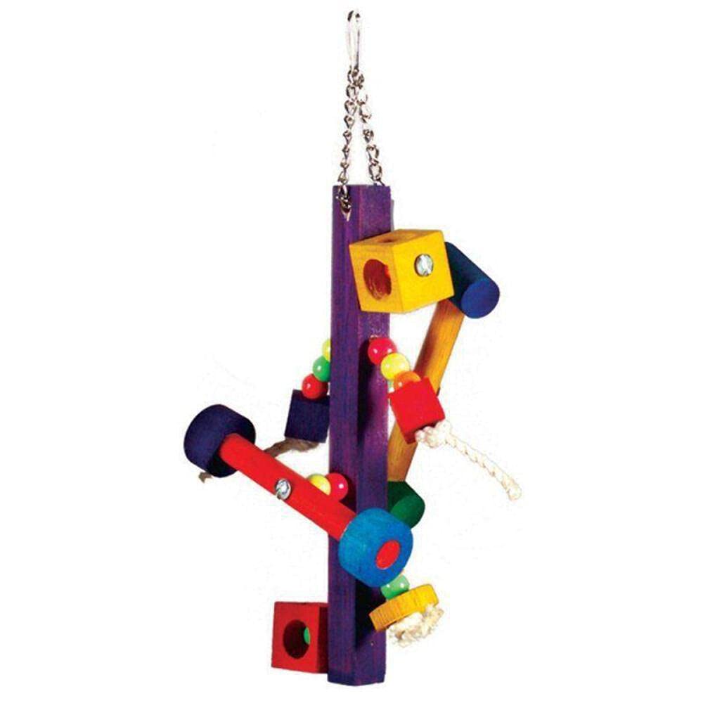 Prevue 60062368: Bodacious Bites Spinner Bird Toy