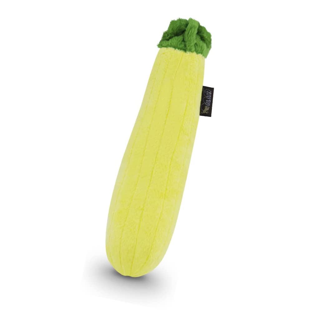 P.L.A.Y. Cute Plush Dog Toys - Fruit & Vegetable Themed Durable Squeaker Chew Toy, Great for Puppies & Small, Medium, Large Dogs