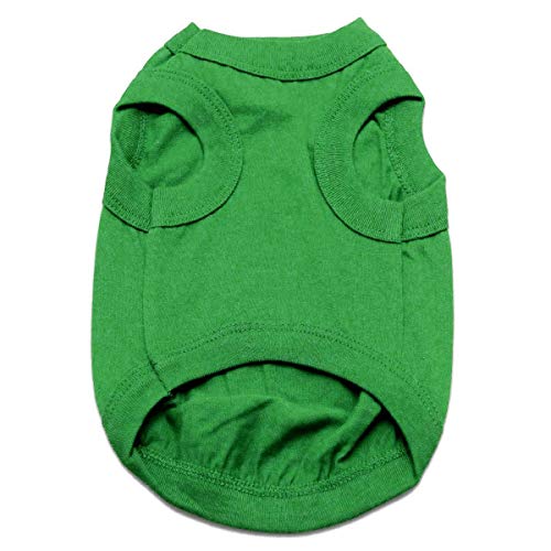 Doggie Design Cotton Dog Tank - Emerald Green (Small)