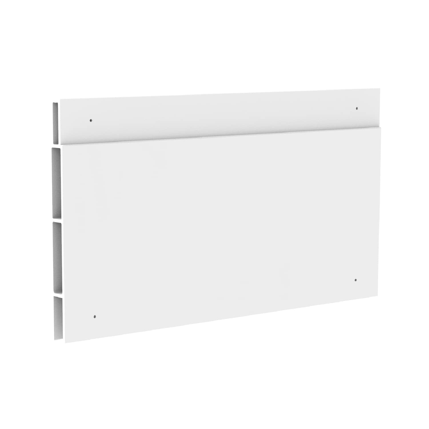 Hakuna Pets Patio Pet Door 4” Height Extension, Fits Screen Insert Panel For Medium Doors, White