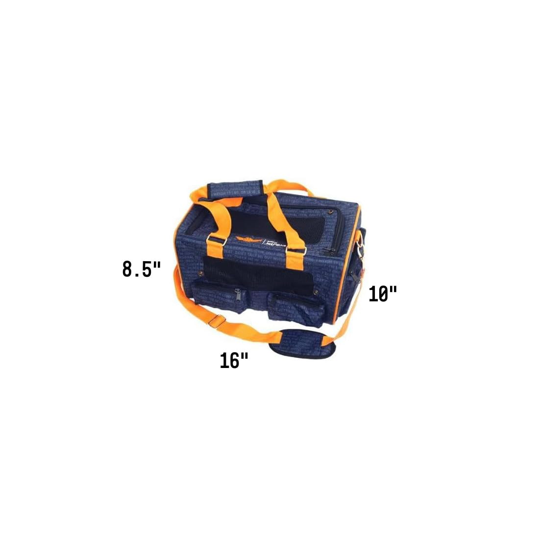 JetPaws Official Pet Carrier of JetBlue Airlines Blue 16 inches