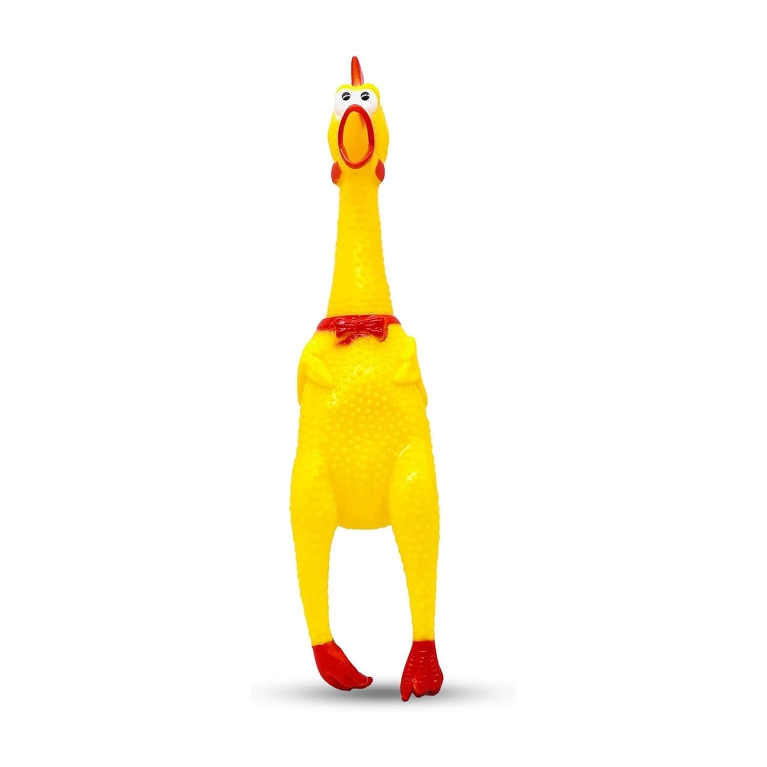Screaming Chicken Toys Large Squeeze Chicken Noisemaker Dog Squeak Durable Toys for Pet