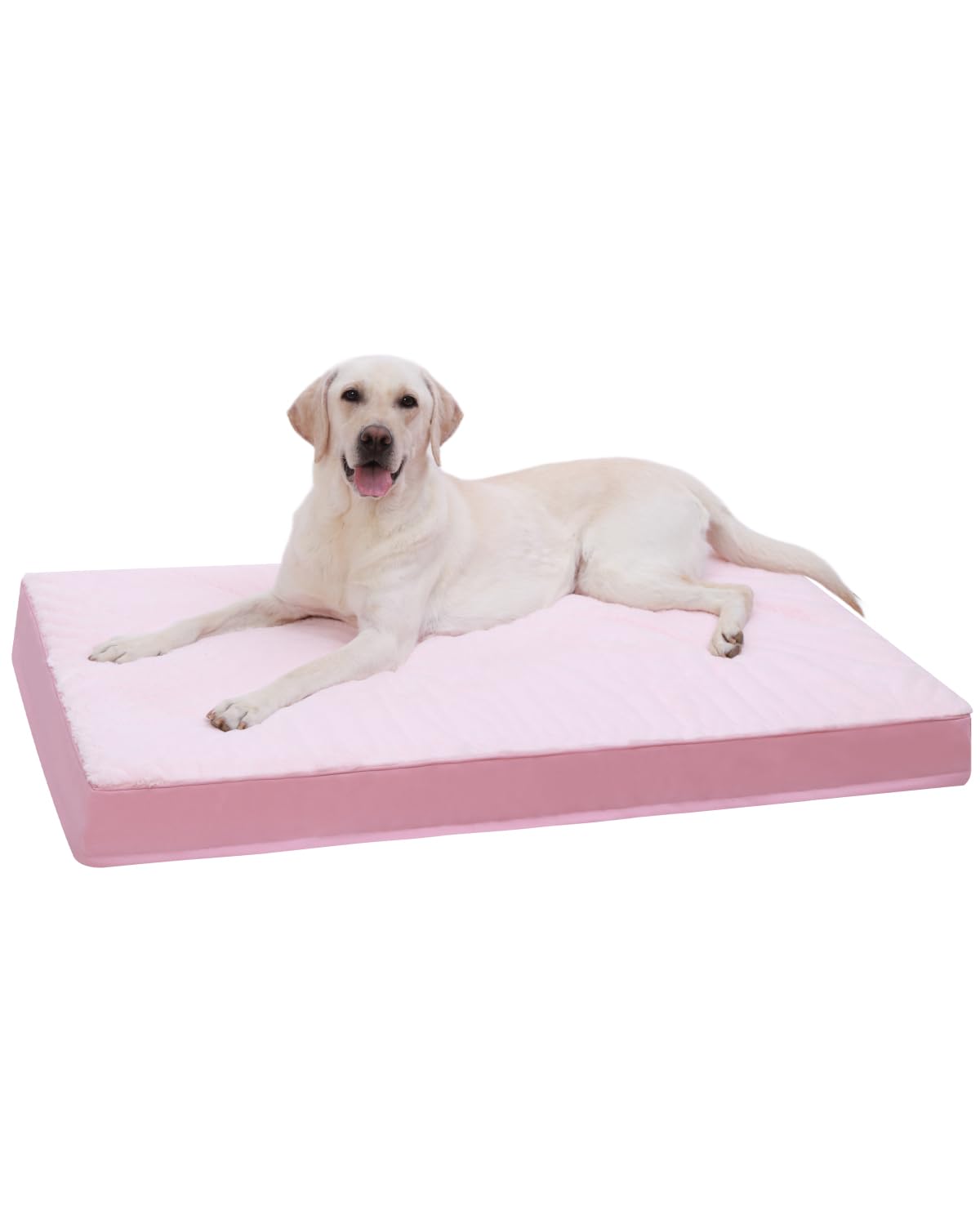 Ksiia Orthopedic Dog Bed - Waterproof & Washable With Removable Cover, Deluxe Plush Egg Crate Foam Design For Large Dogs, 41X27 