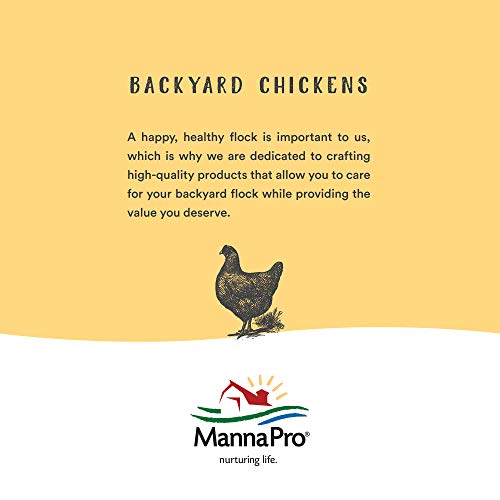 Manna Pro Non-Medicated Starter Crumble Feed for Chicks & Ducklings|Formulated with Vitamins & Minerals|5 Pounds