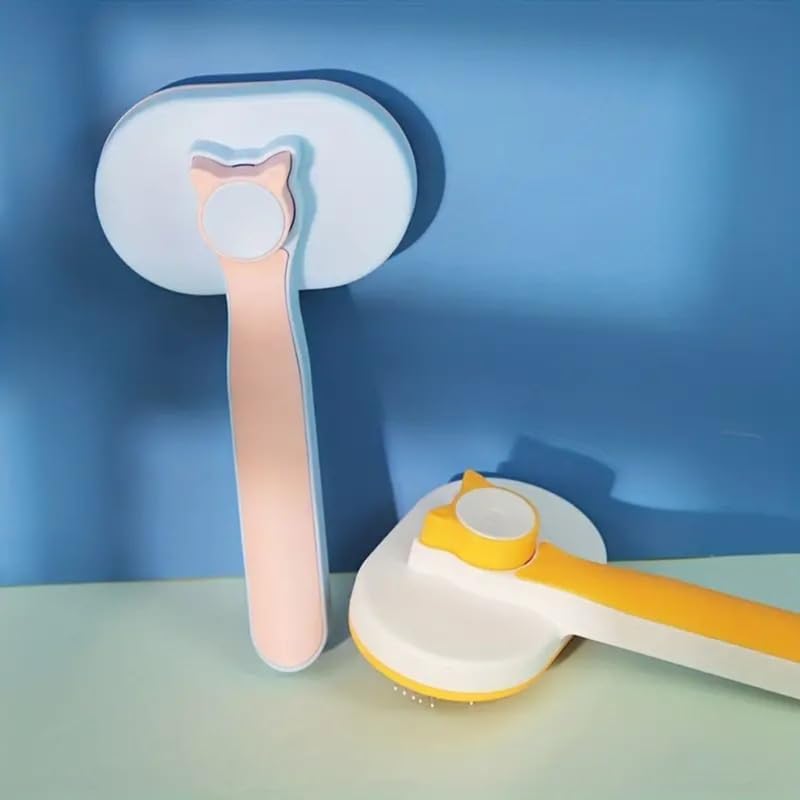 Bohobark Self Cleaning Slicker Dog Brush Cat Brush  The Ultimate Stocking Filler Dog Hair And Cat Hair Remover,