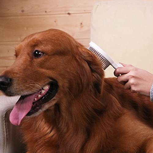 Pet Life  'WAGNIFY' 360 Degree and Multi-Directional Modern Grooming Pet Rake Comb