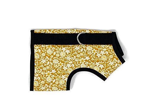Kitty Holster Cat Harness, Medium/Large, Blooming Gold