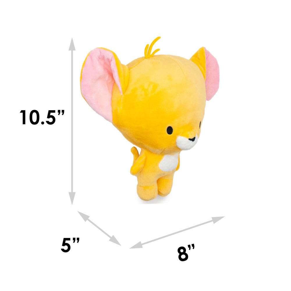 Buckle-Down Dog Toy, Plush Squeaker Tom And Jerry Mouse Full Body