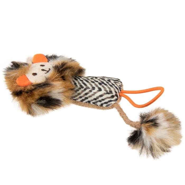 Smartykat Instincts Happynip Prideful Player Launcher Plush Interactive Cat Toy, Contains Catnip & Silvervine - Brown, One Size