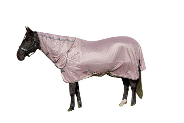 Tuffrider Comfy Mesh Combo Neck Fly Sheet - Adobe Rose - 69
