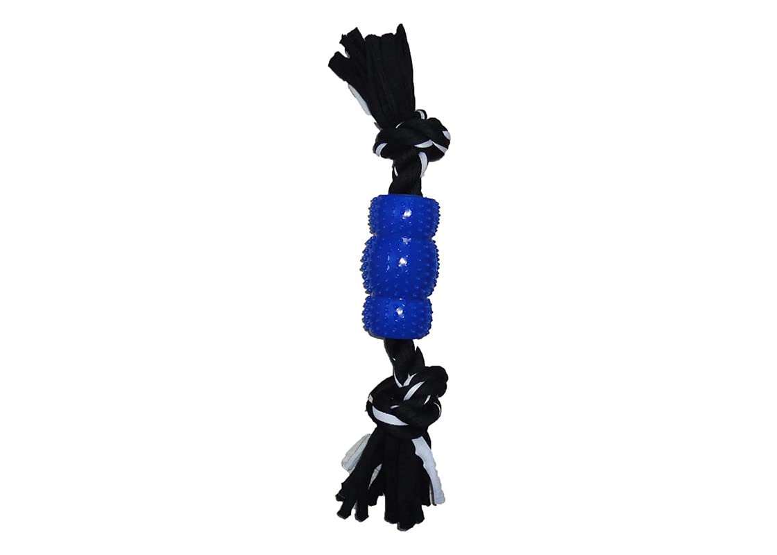 Psk Pet Mart Chew Rope Toys For Small Medium Dogs And Puppies, Interactive Teething Rope Toy With Handle (Color May Vary)