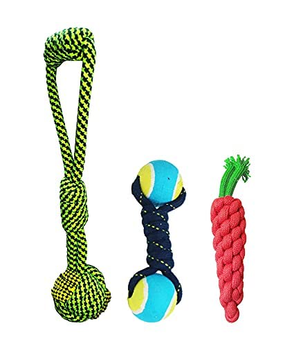 Psk Pet Mart Dog Chew Toys | Rope Toys For Dogs | Puppy Chew Teething Toys | Durable Cotton Dog Toys For Playing And Teeth Clean