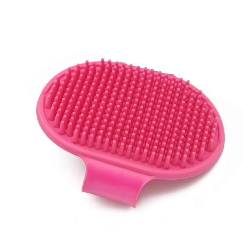 Pets Empire Silicone Scalp Massager Shampoo Brush - Soft Bristle Hair & Head Scrubber For Dandruff Removal, Deep Cleansing, Hair
