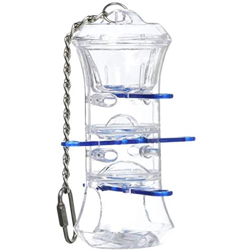 Featherland Paradise | Push and Pull Bird Puzzle, Bird Toy and Treat Dispenser in One | Creative Foraging Systems | Ideal for Me