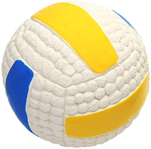 Psk Pet Mart Eetoys Latex Squeaky Volleyball Toy For Dogs (Medium) (Pack Of 1)