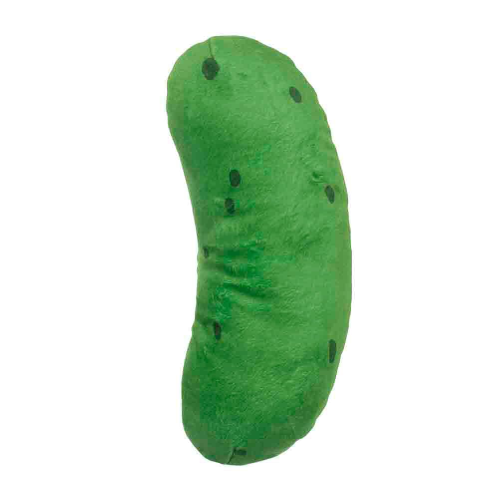 Buckle-Down Dog Toy, Comedy, Plush Squeaker Rick And Morty Pickle Rick Greens, Dtpt-Rmyr 10' X 3'