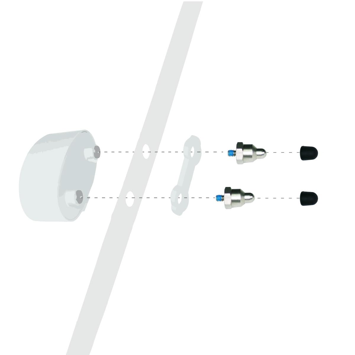 Perimeter Technologies Comfort Contacts 1/2' Black