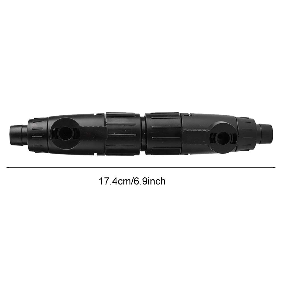 Tnfeeon Aquarium Hose Valve, Fish Hose Pipe Quick Release Connector Adapter Aquarium Filter Connector(12Mm/0.5Inch)