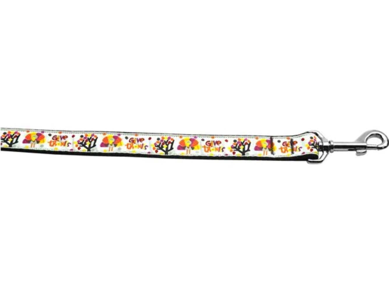 Thanksgiving Pet Dog & Cat Nylon Collar or Leash, "Give Thanks" Cat Collar