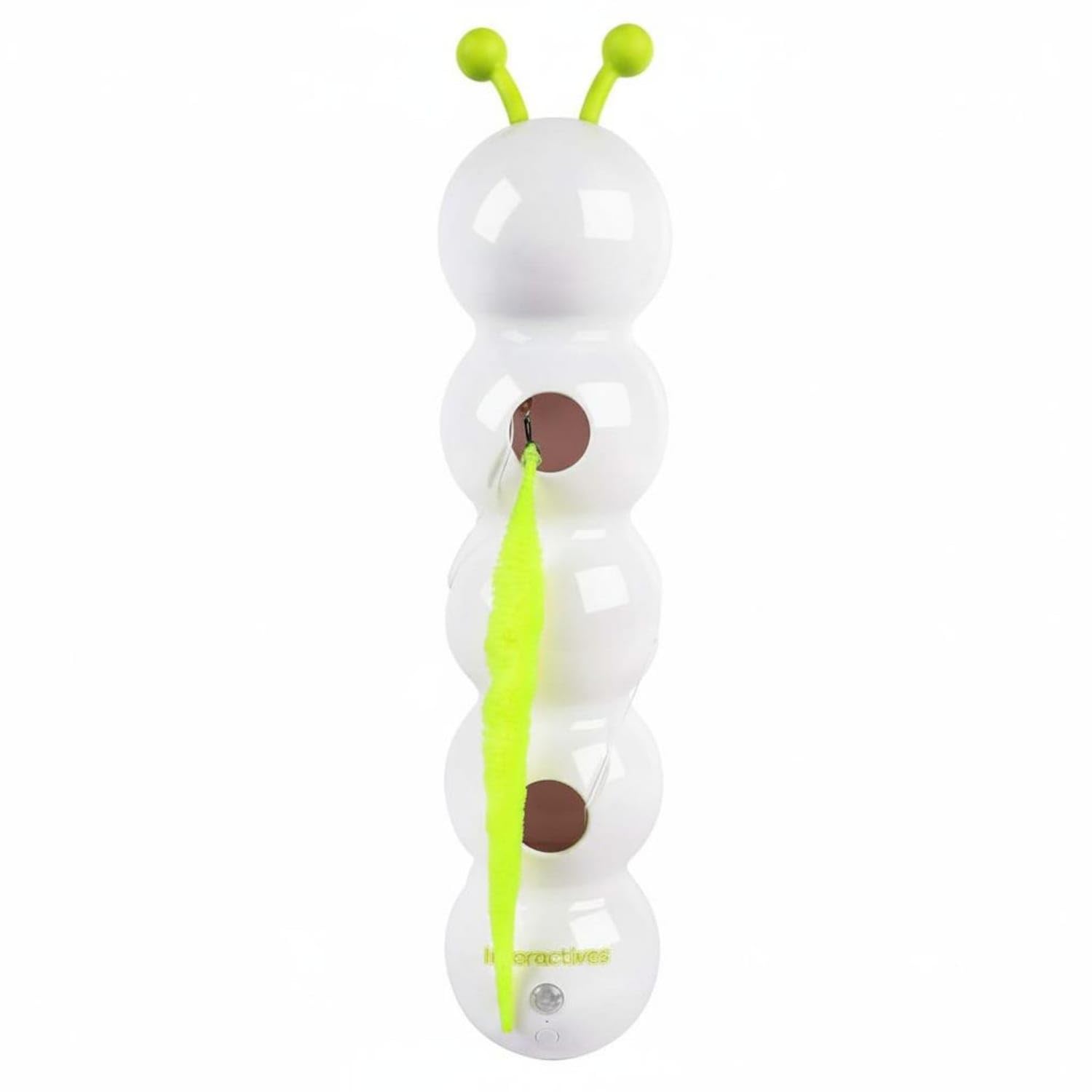 Zoomella Mimics Genuine Prey Feline WhackARodent Toy Relieves Boredom Interactive Worm Feline Toy Suction Cup Mount For Cats,