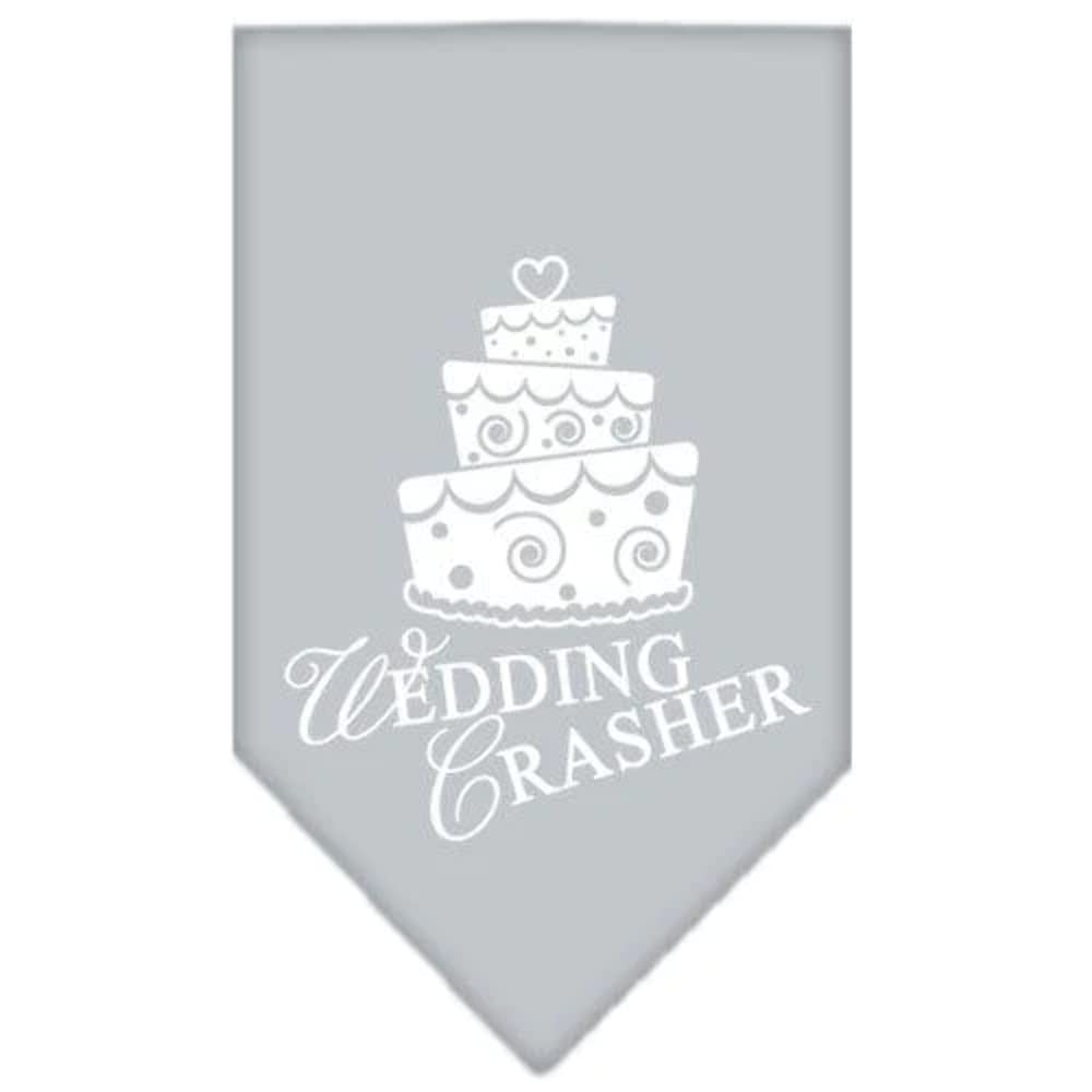 Mirage Pet Products Wedding Crasher Screen Print Bandana, Small, Cocoa