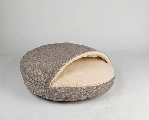 Snoozer Luxury Orthopedic Cozy Cave Pet Bed, Showdog Collection, Extra Large - Merlin Linen