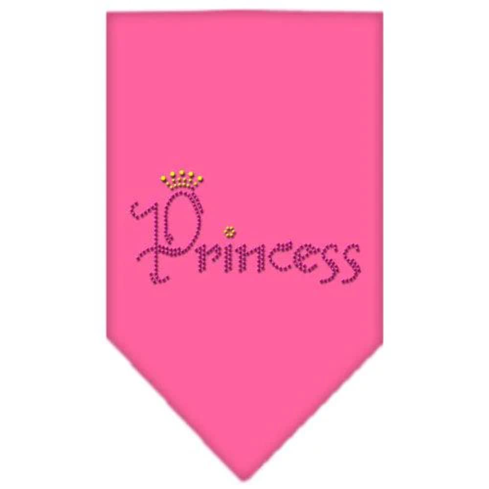 Mirage Pet Products Princess Rhinestone Bandana, Large, Cocoa