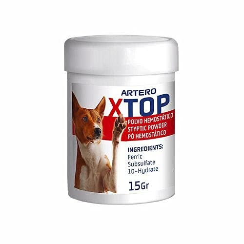 Artero X-Top Pet Hemostatic Powder (Dogs And Cats) - Instant Closes Small Bleedings Produced By Cut Of One Or Scratches.