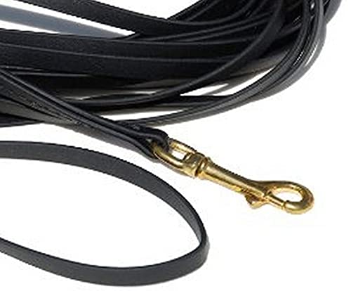 Ray Allen Mfg Signature K9 Biothane Long Line, 33-Feet x 3/8-Inch, Black