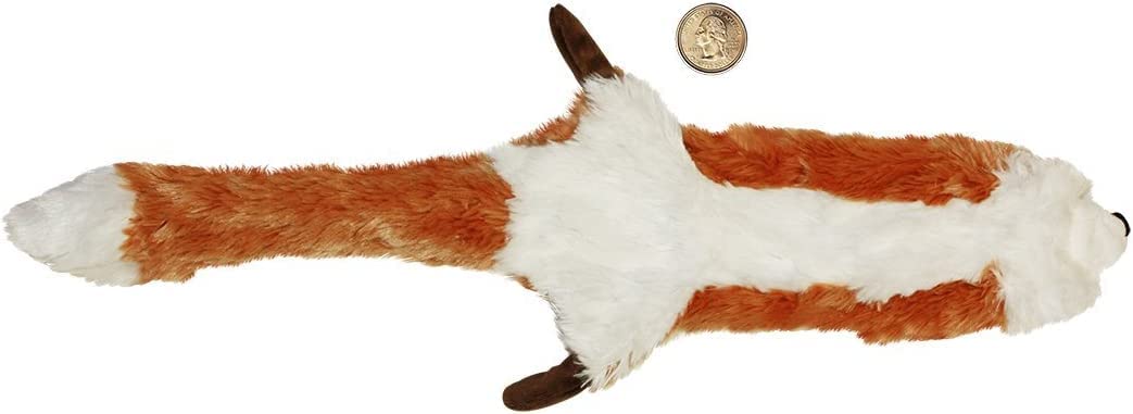 Ethical Pet Plush Fox Skinneez Dog Toy [Set Of 2]